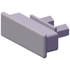 Render of the handle