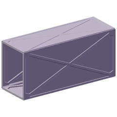 Render of the housing