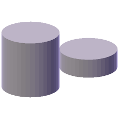 Render of the magnets